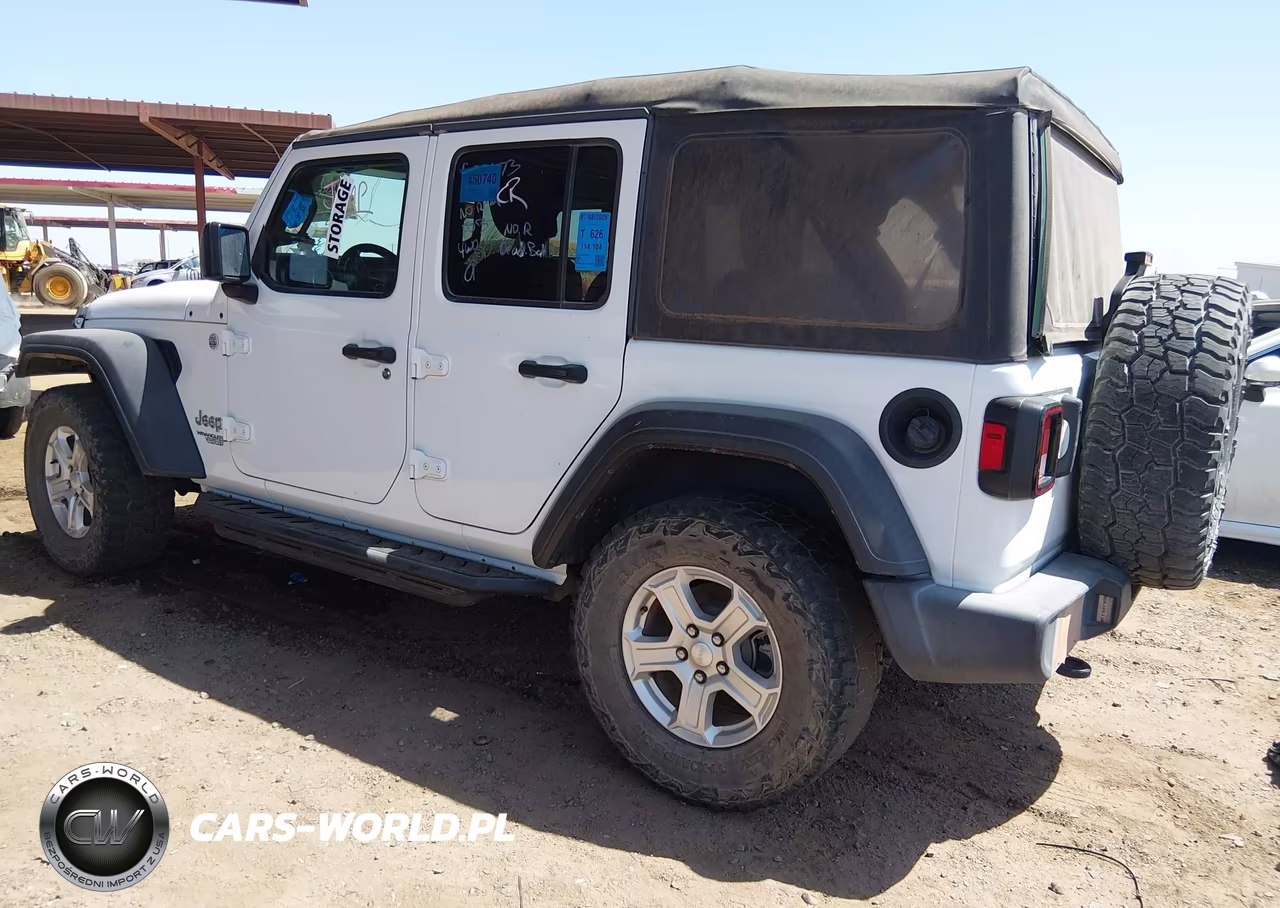 2021 Jeep Wrangler Unlimited Sport S 4X4 VIN:1C4HJXDG3MW502973 - 3