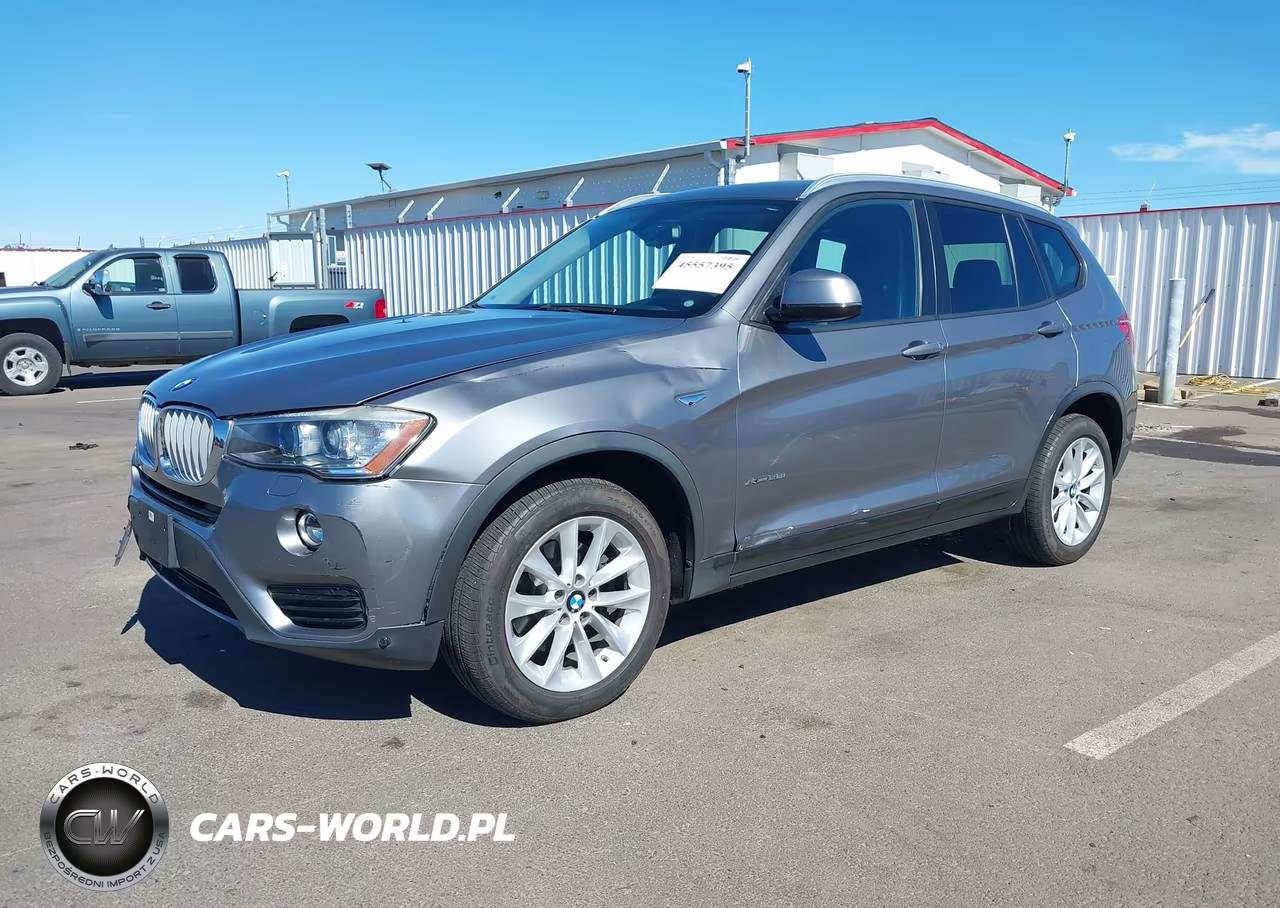 2017 BMW X3 xDrive28I VIN:5UXWX9C56H0T01240 - 2