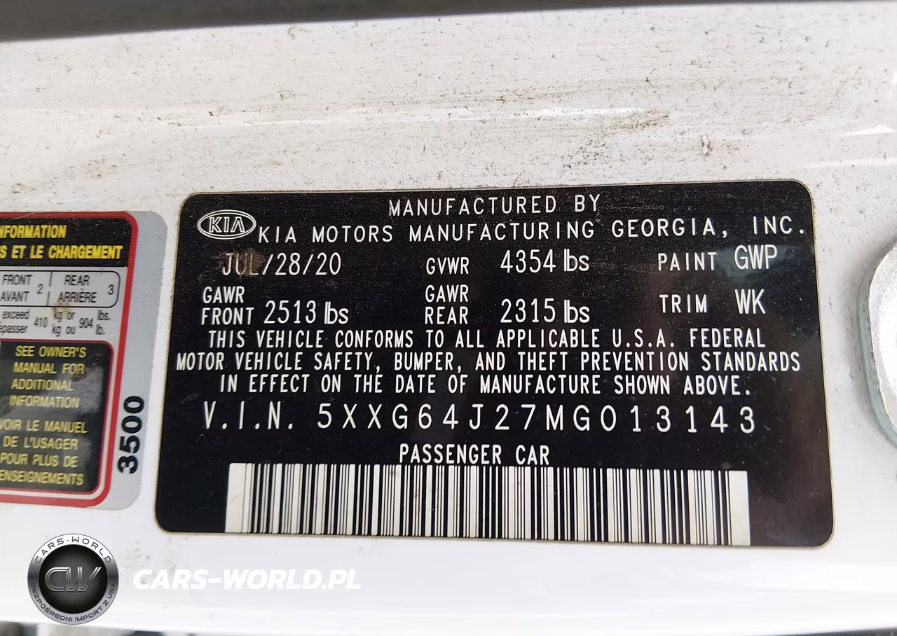 2021 Kia K5 Gt-Line VIN:5XXG64J27MG013143 - 9