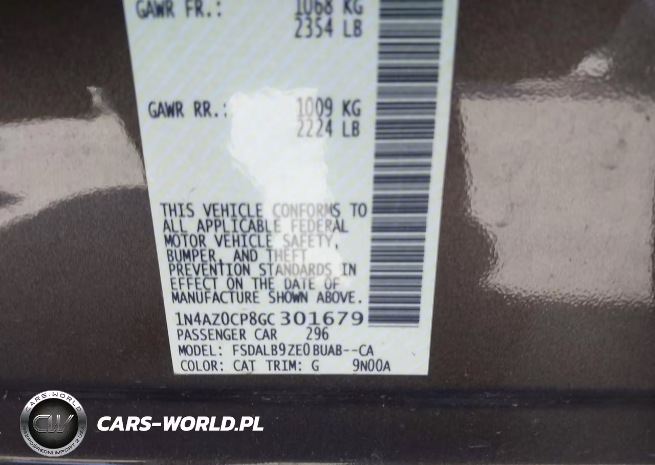 2016 Nissan Leaf S VIN:1N4AZ0CP8GC301679 - 9
