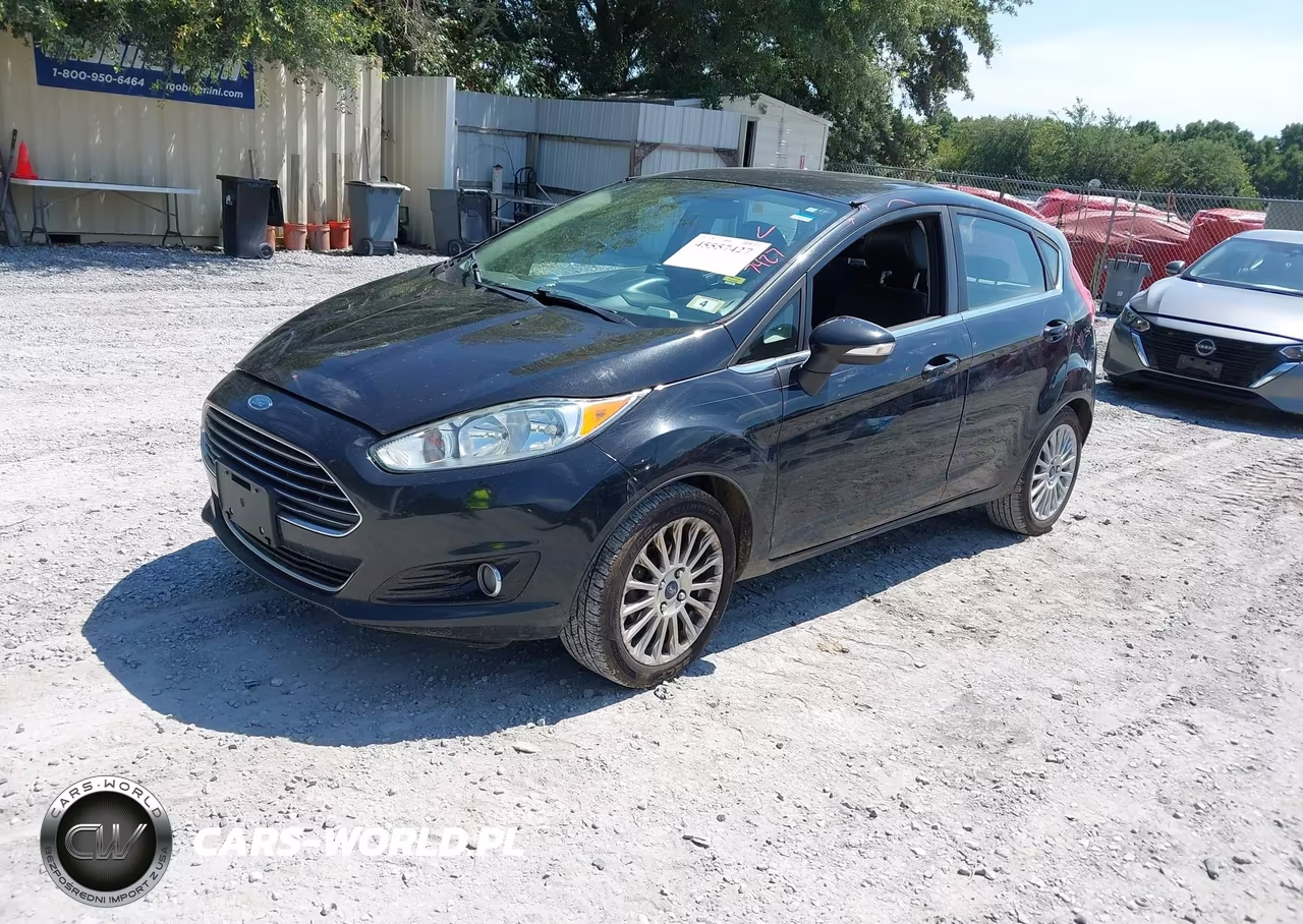 2014 Ford Fiesta Titanium VIN:3FADP4FJ3EM176488 - 2