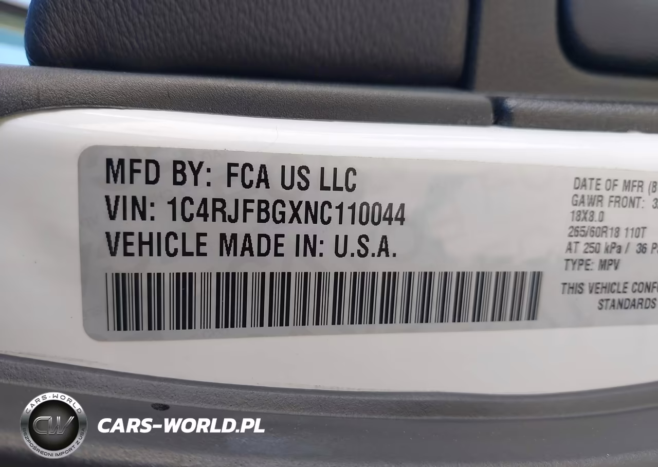 2022 Jeep Grand Cherokee Wk Limited 4X4 VIN:1C4RJFBGXNC110044 - 9