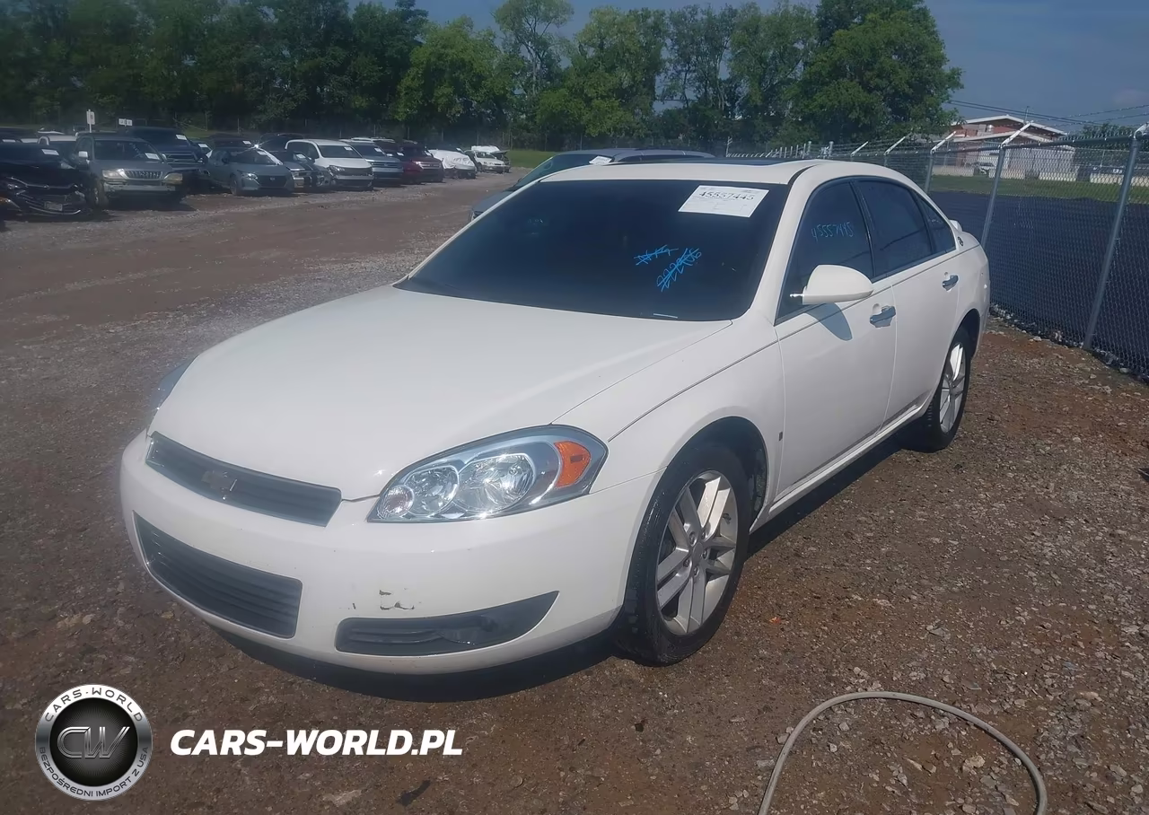 2008 Chevrolet Impala Ltz VIN:2G1WU583X89222906 - 2