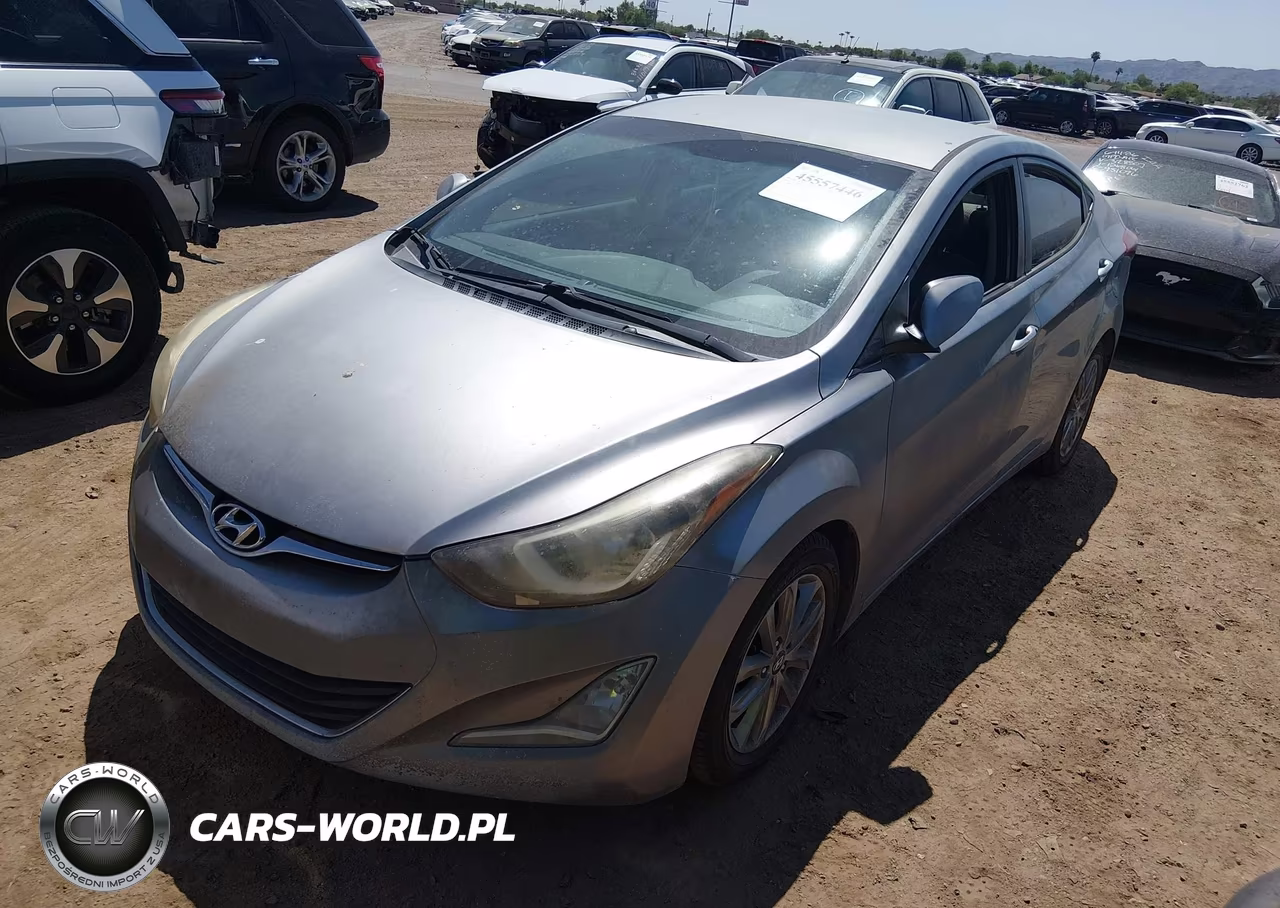 2014 Hyundai Elantra Se VIN:KMHDH4AE1EU138198 - 2