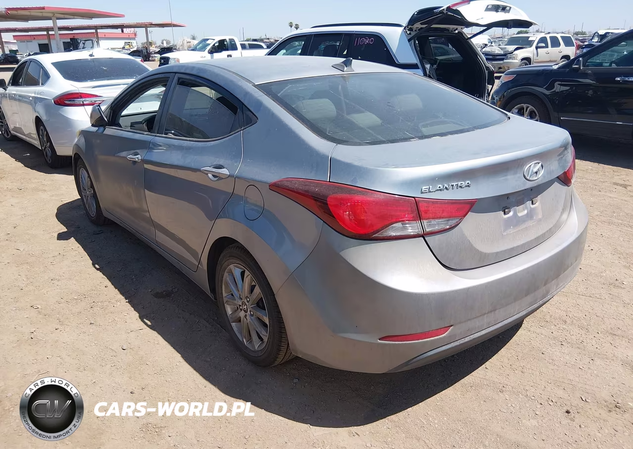 2014 Hyundai Elantra Se VIN:KMHDH4AE1EU138198 - 3