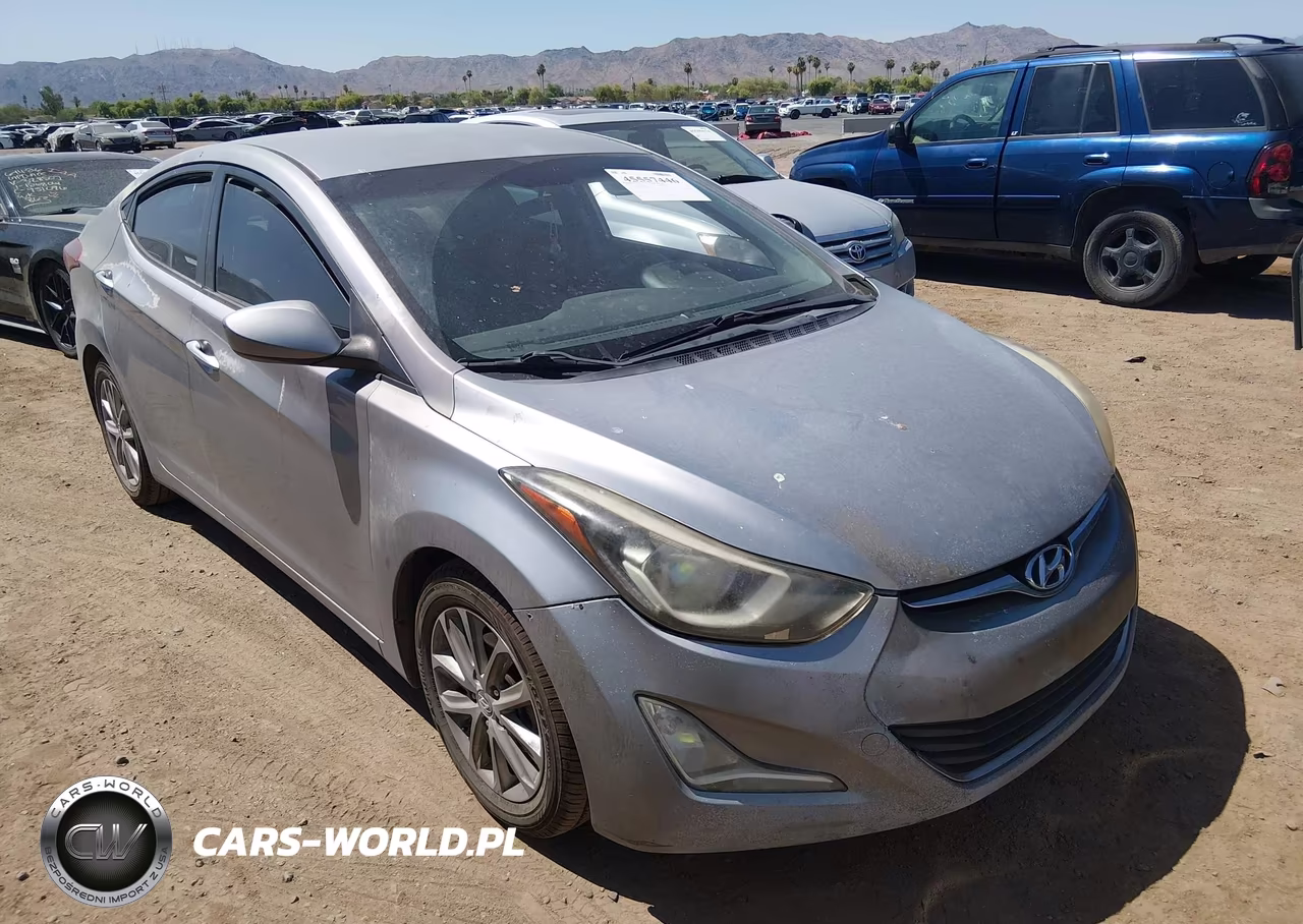 2014 Hyundai Elantra Se VIN:KMHDH4AE1EU138198 - 6