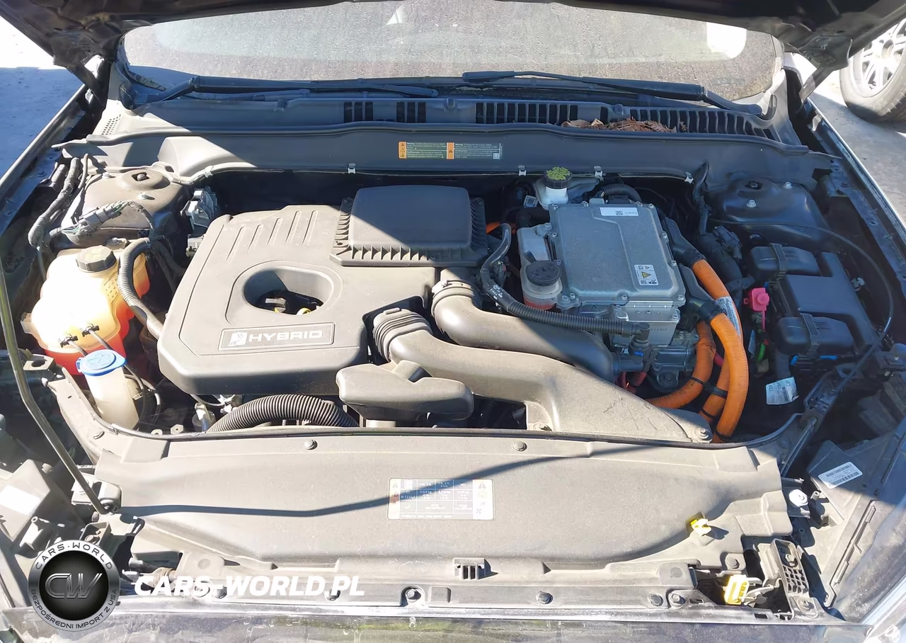 2019 Ford Fusion Hybrid Titanium VIN:3FA6P0RU4KR261300 - 10