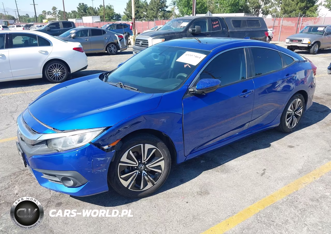2016 Honda Civic Ex-T VIN:19XFC1F37GE219631 - 2