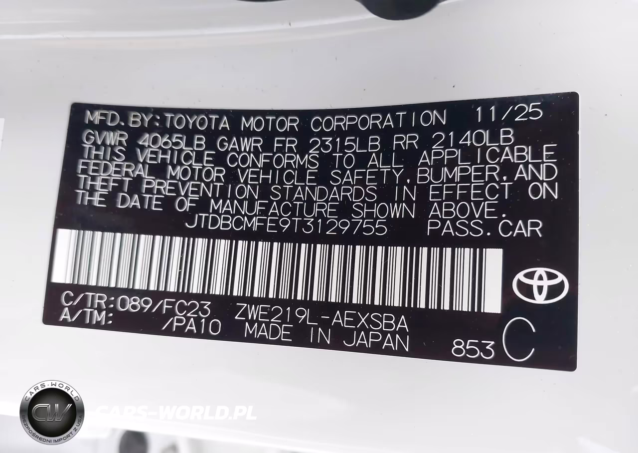 2026 Toyota Corolla Hybrid Hybrid Se VIN:JTDBCMFE9T3129755 - 9