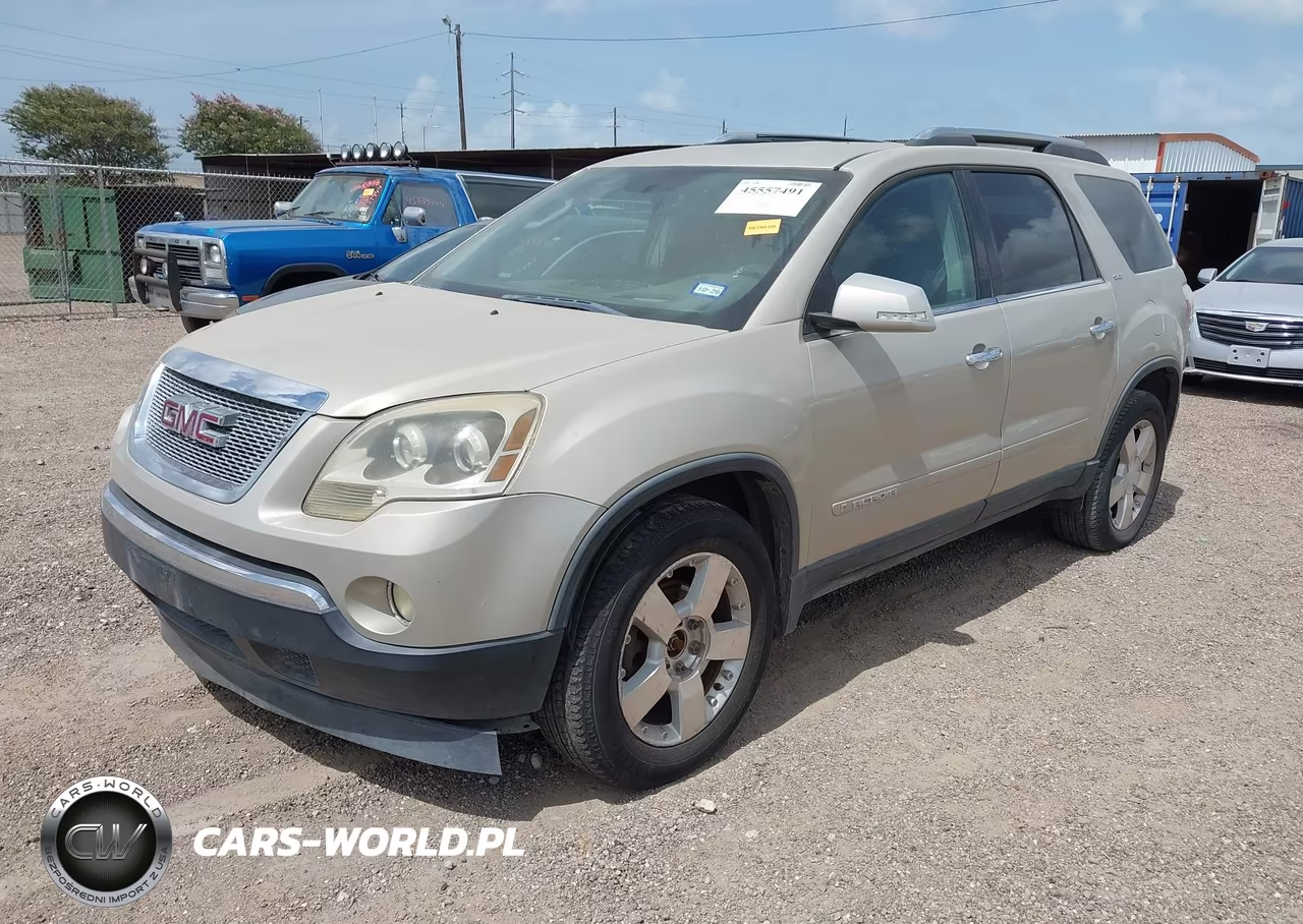 2008 GMC Acadia Slt-1 VIN:1GKER23708J298771 - 2