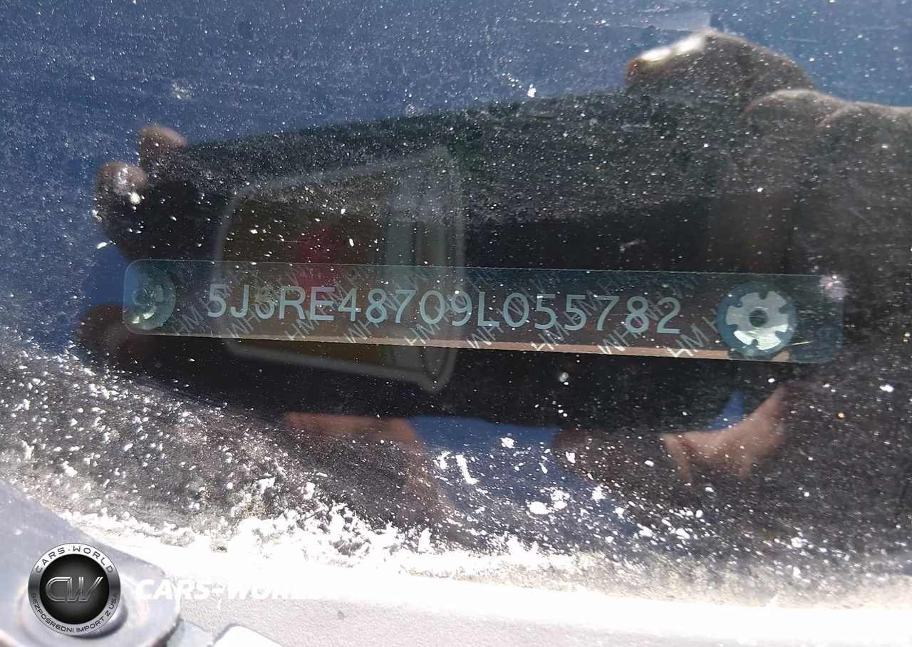 2009 Honda Cr-V Ex-L VIN:5J6RE48709L055782 - 9