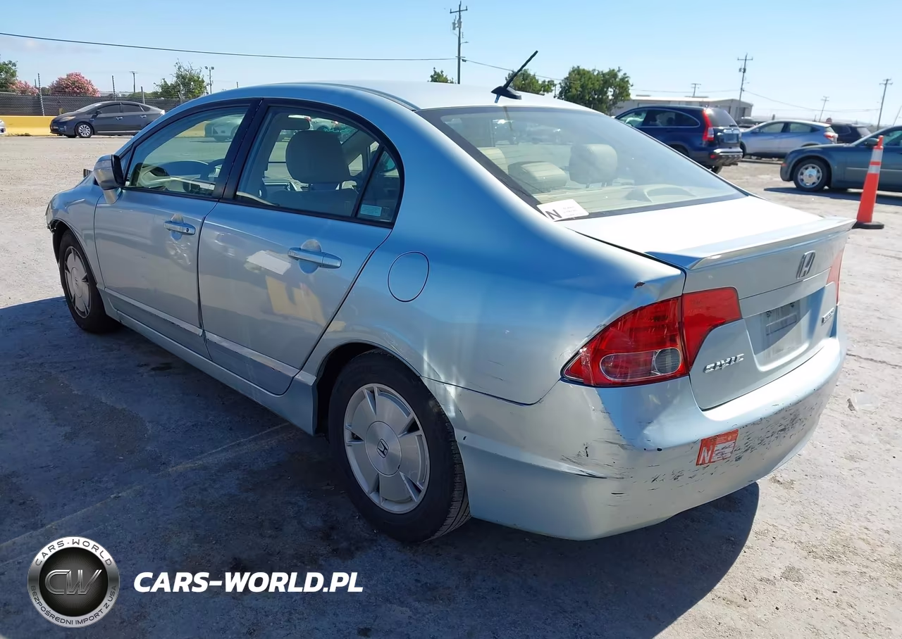 2008 Honda Civic Hybrid VIN:JHMFA36268S007518 - 3