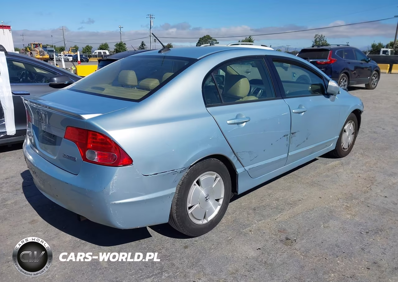 2008 Honda Civic Hybrid VIN:JHMFA36268S007518 - 4