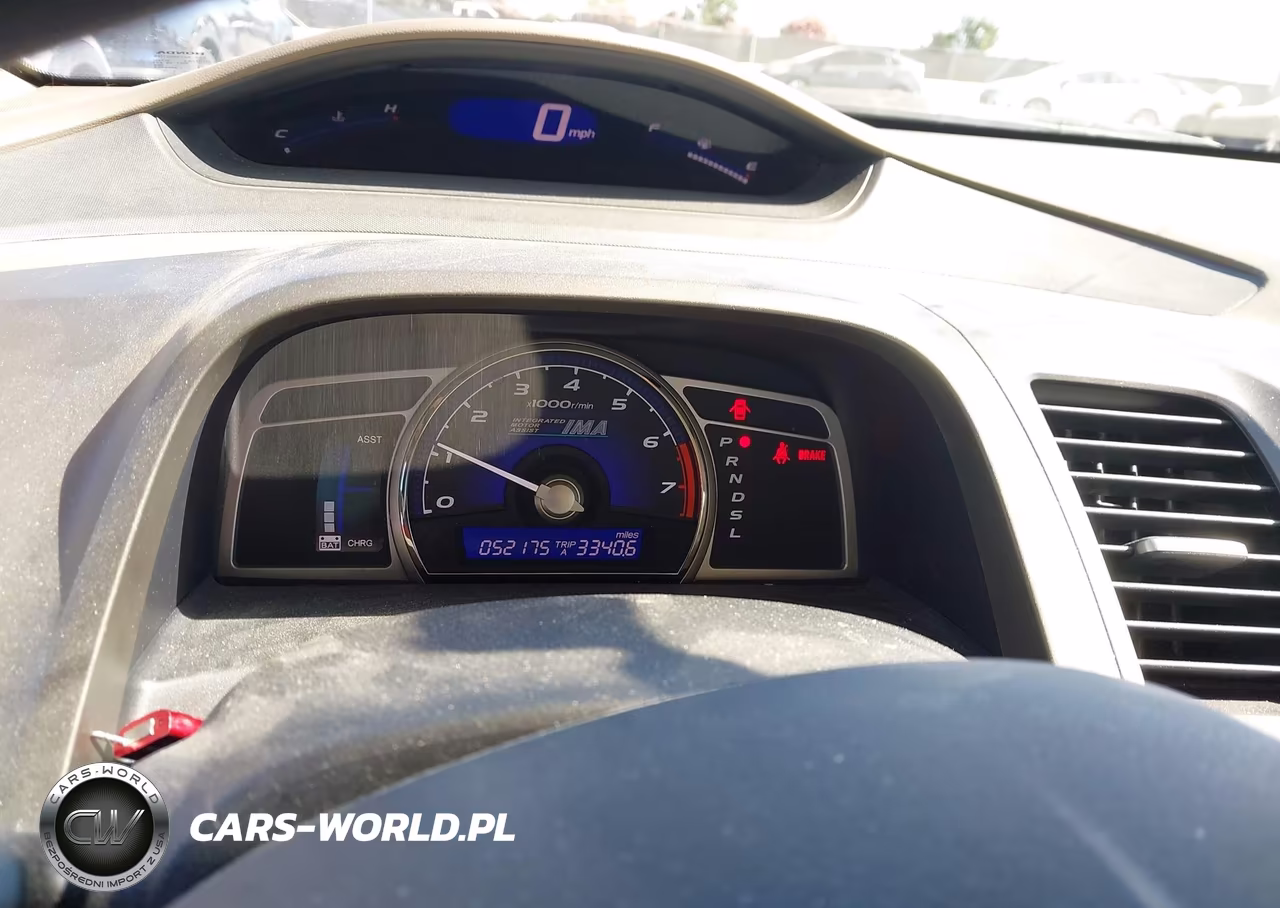 2008 Honda Civic Hybrid VIN:JHMFA36268S007518 - 7