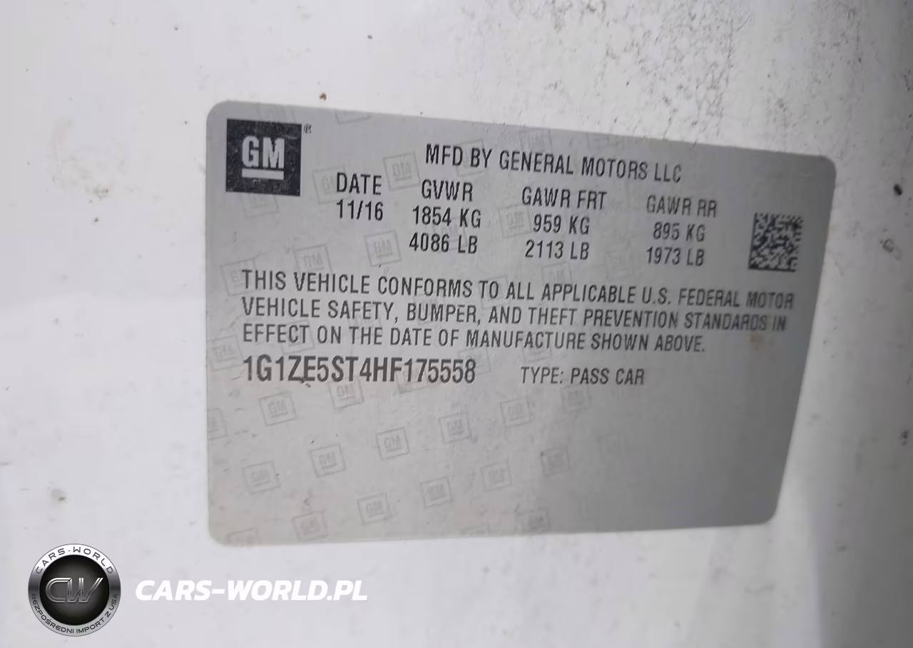 2017 Chevrolet Malibu 1Lt VIN:1G1ZE5ST4HF175558 - 9