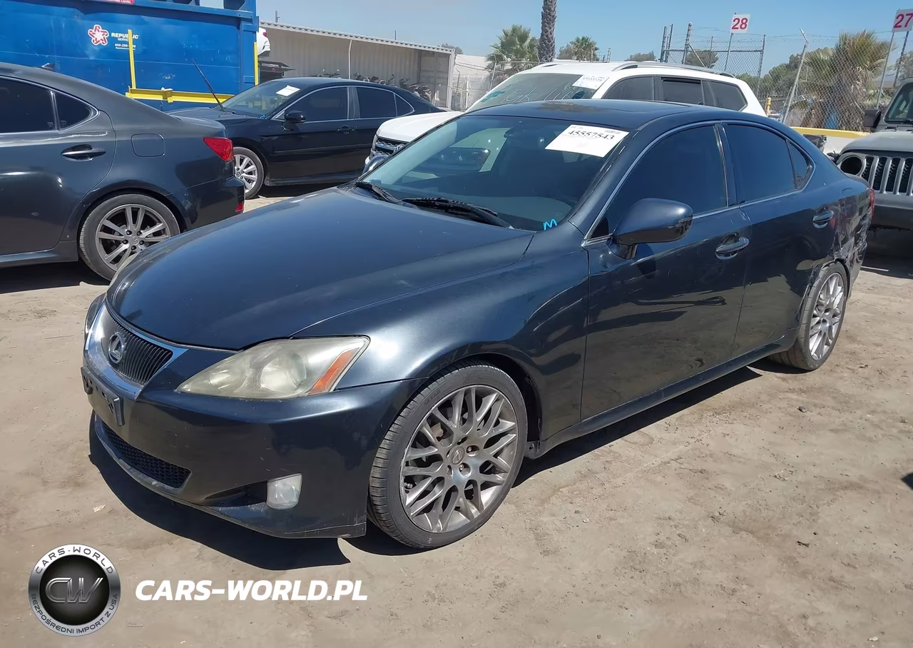 2007 Lexus Is 250 VIN:JTHBK262X72036198 - 2