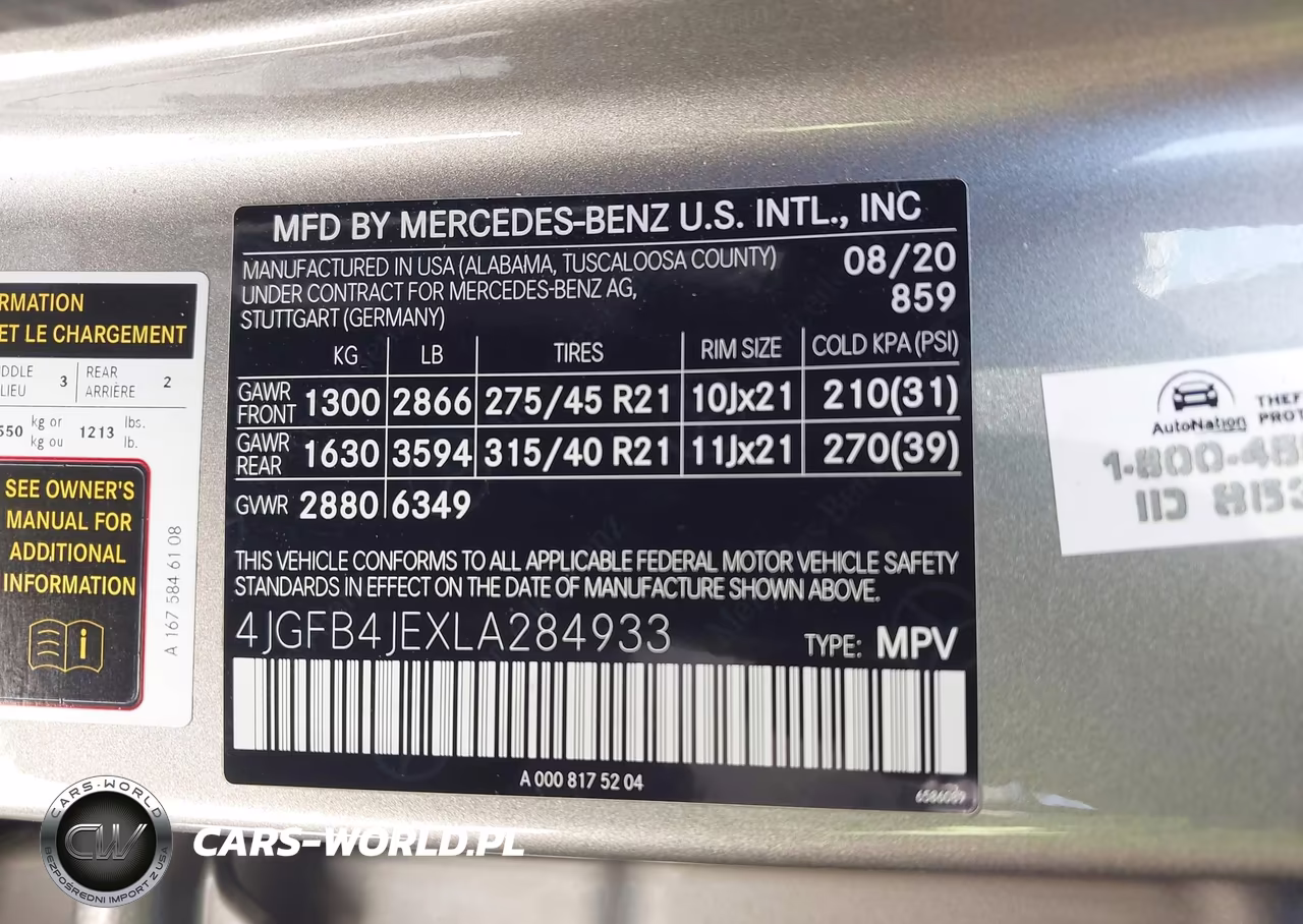 2020 Mercedes-Benz Gle 350 VIN:4JGFB4JEXLA284933 - 9
