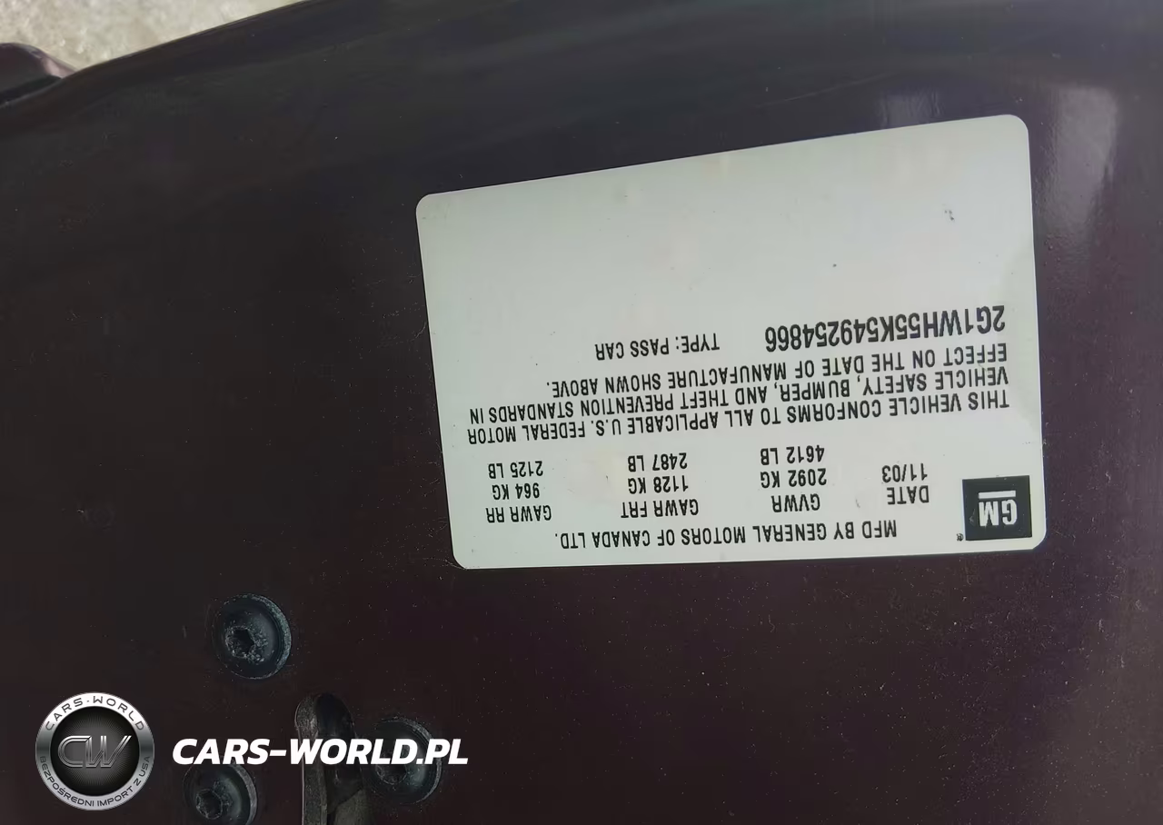 2004 Chevrolet Impala Ls VIN:2G1WH55K549254866 - 9