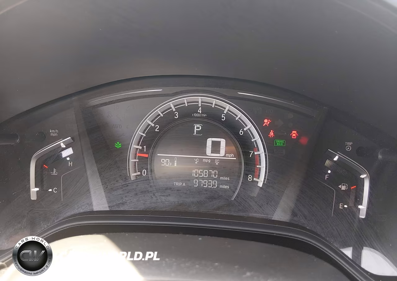 2019 Honda Cr-V Lx VIN:2HKRW5H37KH417090 - 7