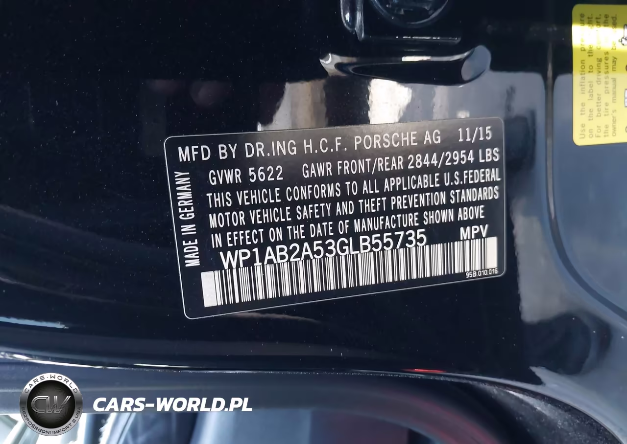2016 Porsche Macan S VIN:WP1AB2A53GLB55735 - 9