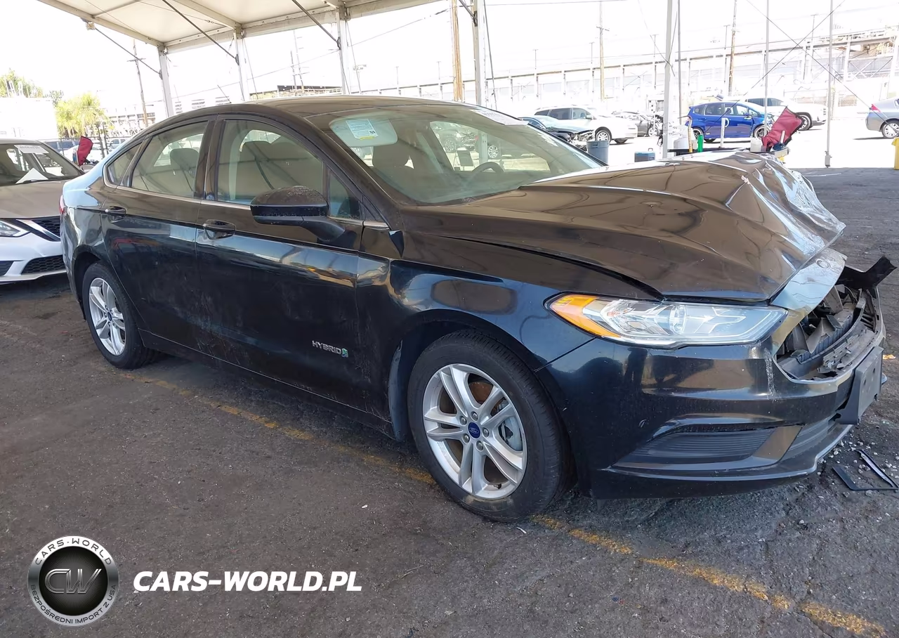 2018 Ford Fusion Hybrid Se VIN:3FA6P0LU5JR281241 - 1