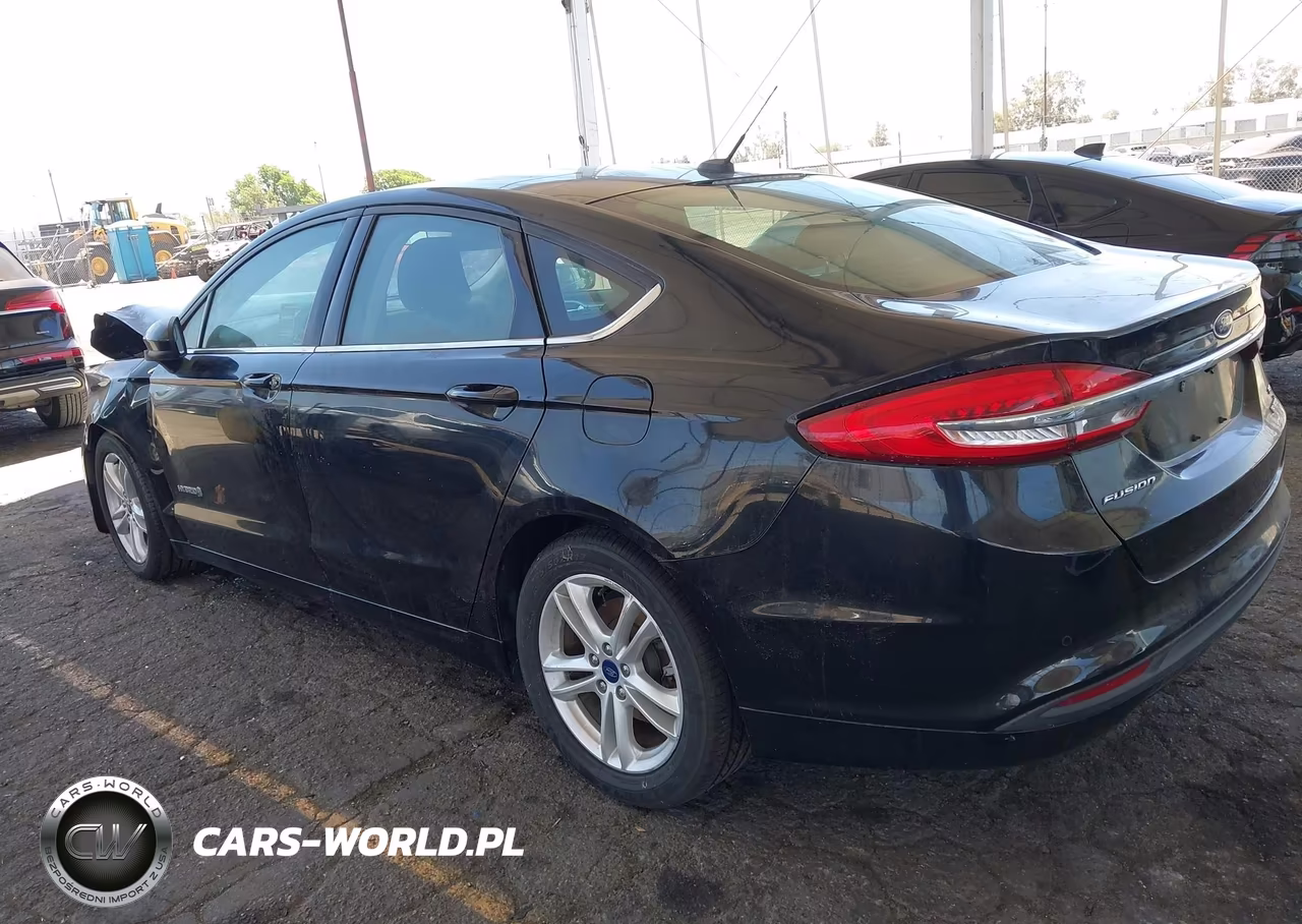 2018 Ford Fusion Hybrid Se VIN:3FA6P0LU5JR281241 - 3