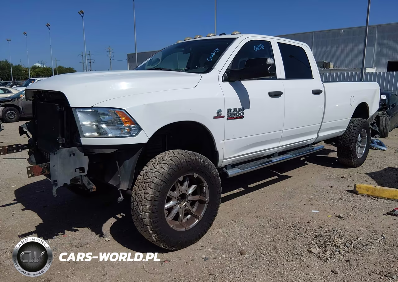 2017 Ram 3500 Tradesman 4X4 8' Box VIN:3C63R3GL9HG577175 - 2