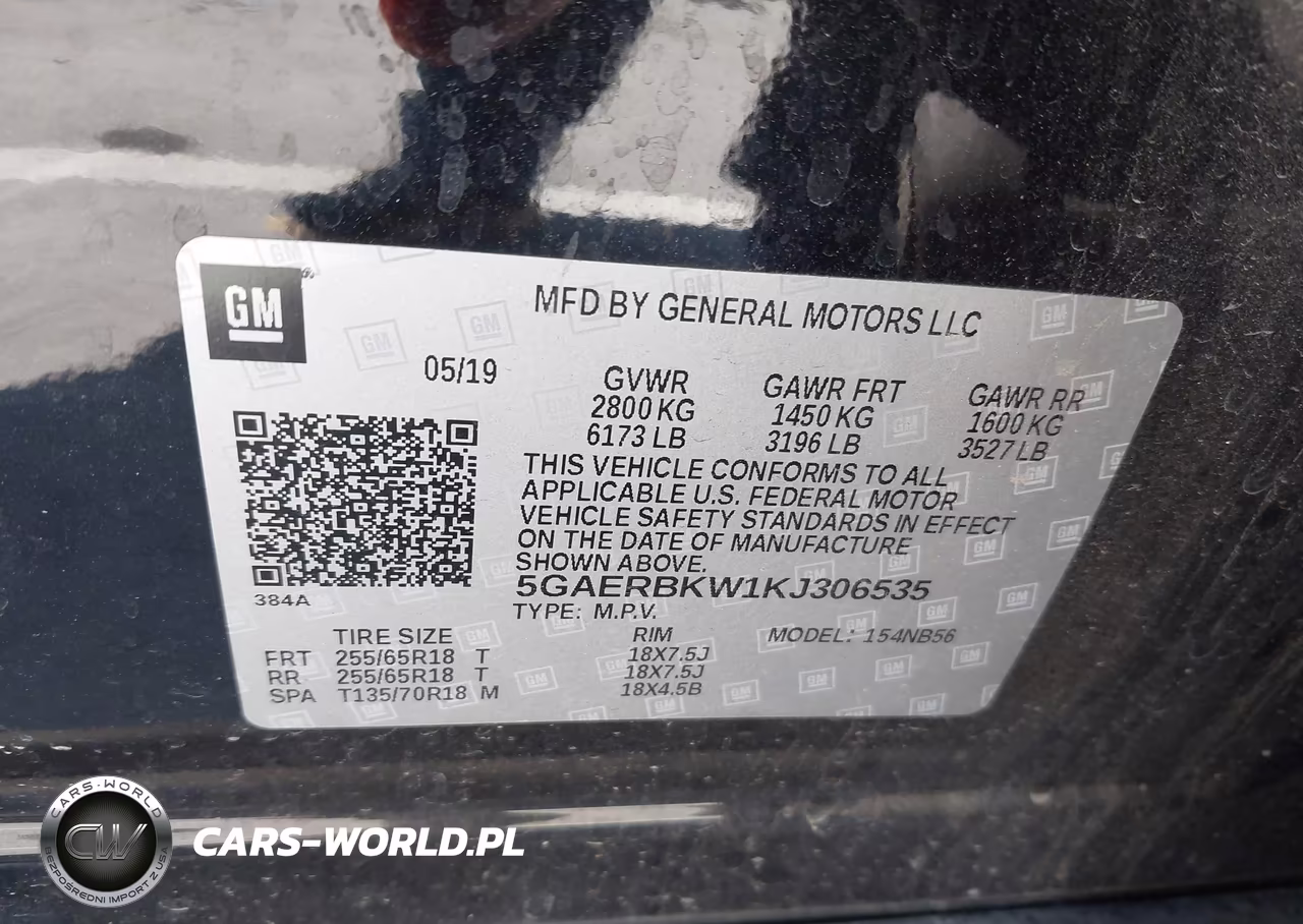 2019 Buick Enclave Fwd Essence VIN:5GAERBKW1KJ306535 - 9