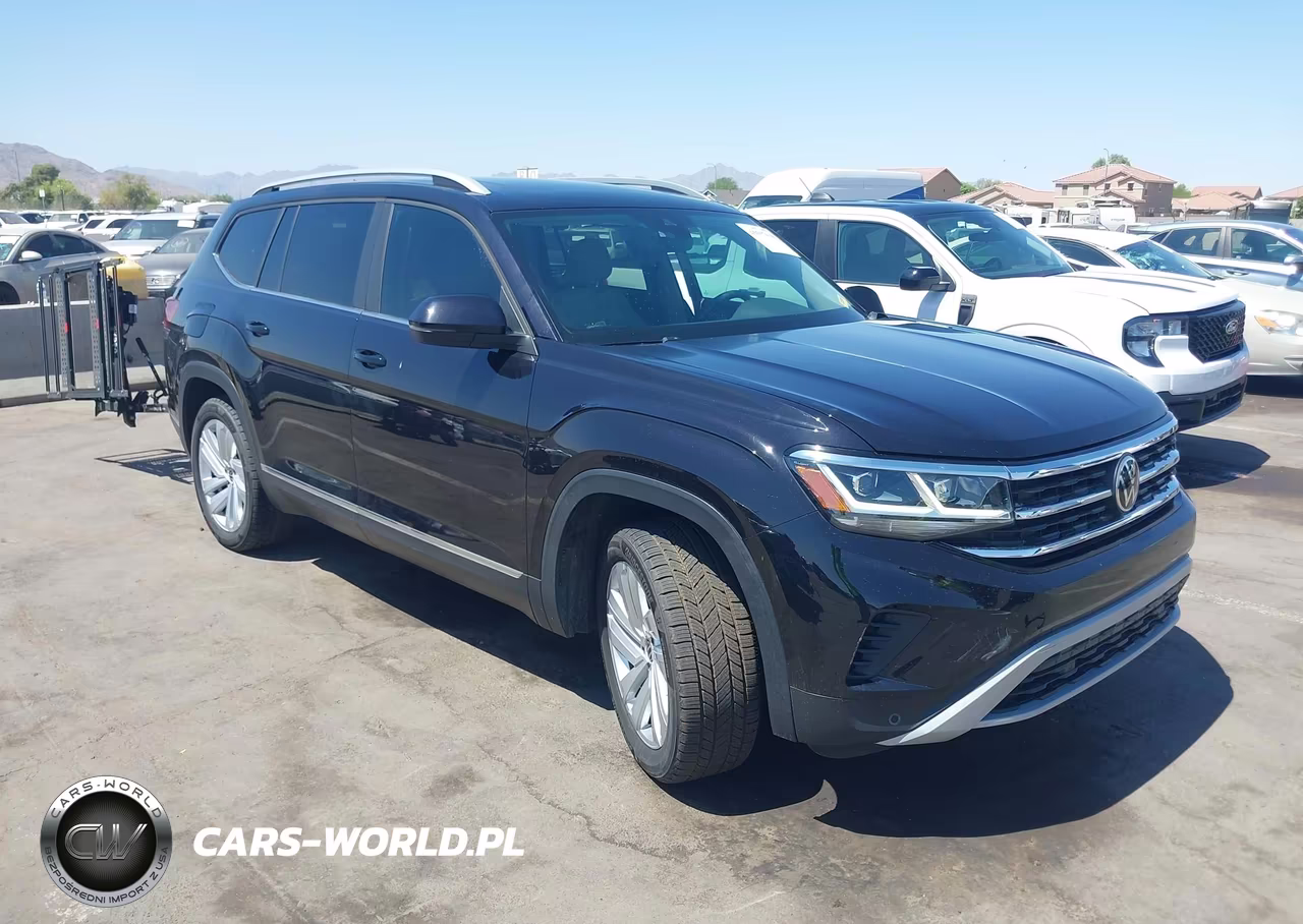 2021 Volkswagen Atlas 3.6L V6 Sel VIN:1V2ER2CA0MC501534 - 1