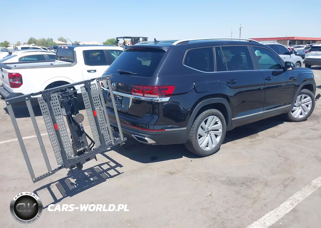 2021 Volkswagen Atlas 3.6L V6 Sel VIN:1V2ER2CA0MC501534 - 4