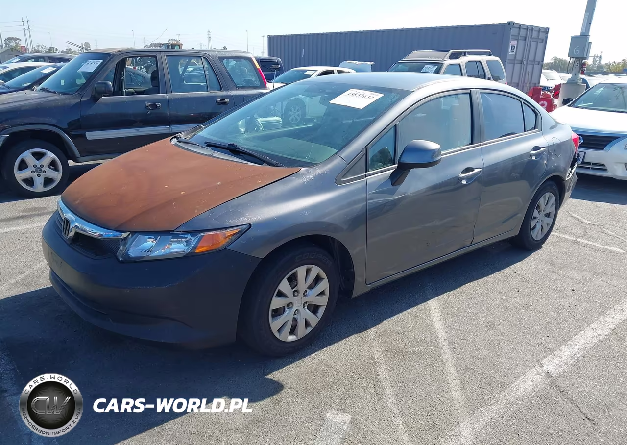 2012 Honda Civic Lx VIN:19XFB2F51CE379637 - 2