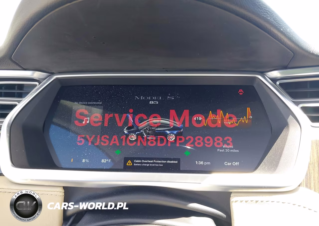 2013 Tesla Model S VIN:5YJSA1CN8DFP28983 - 7