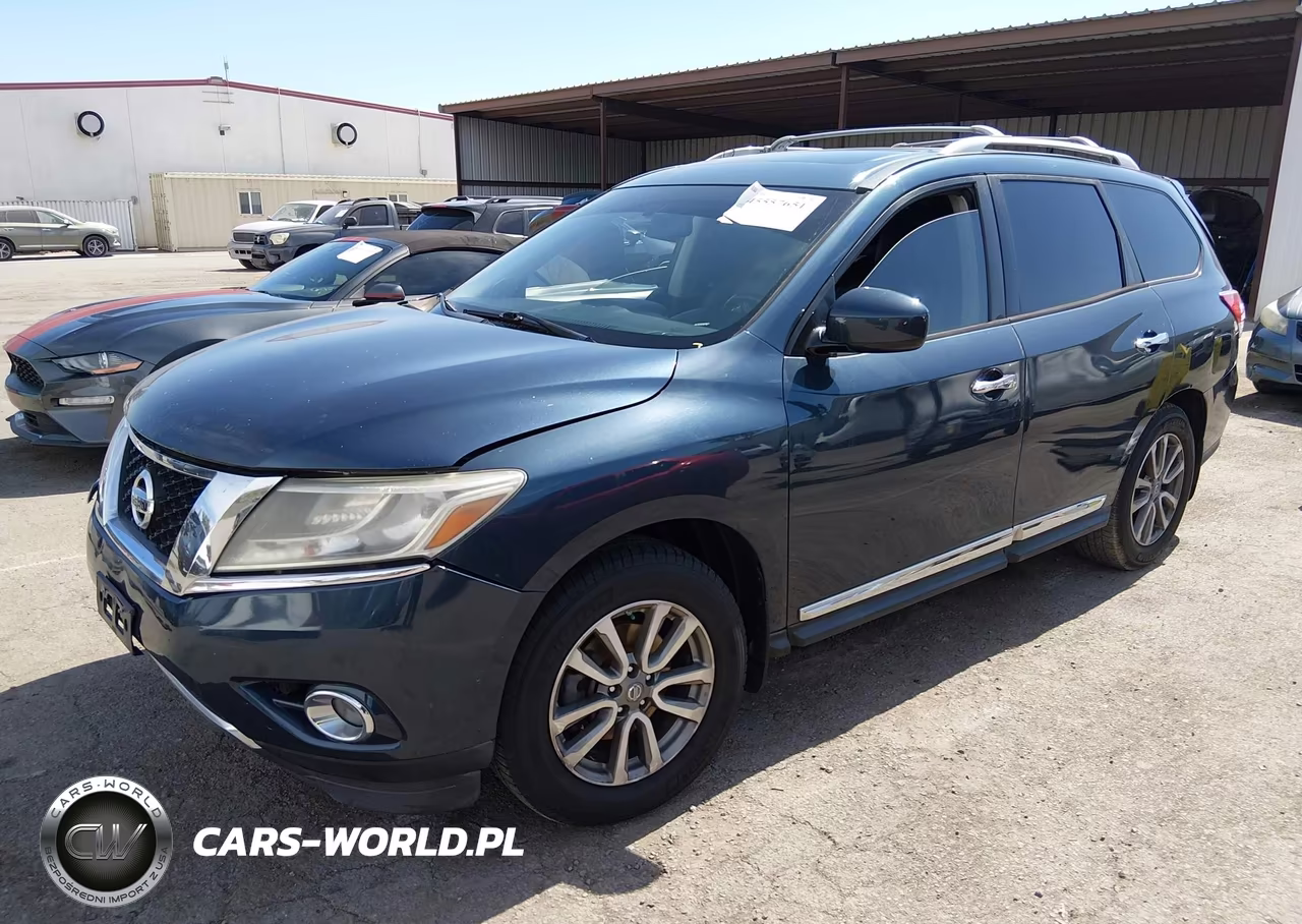 2014 Nissan Pathfinder Sl VIN:5N1AR2MM9EC657402 - 2
