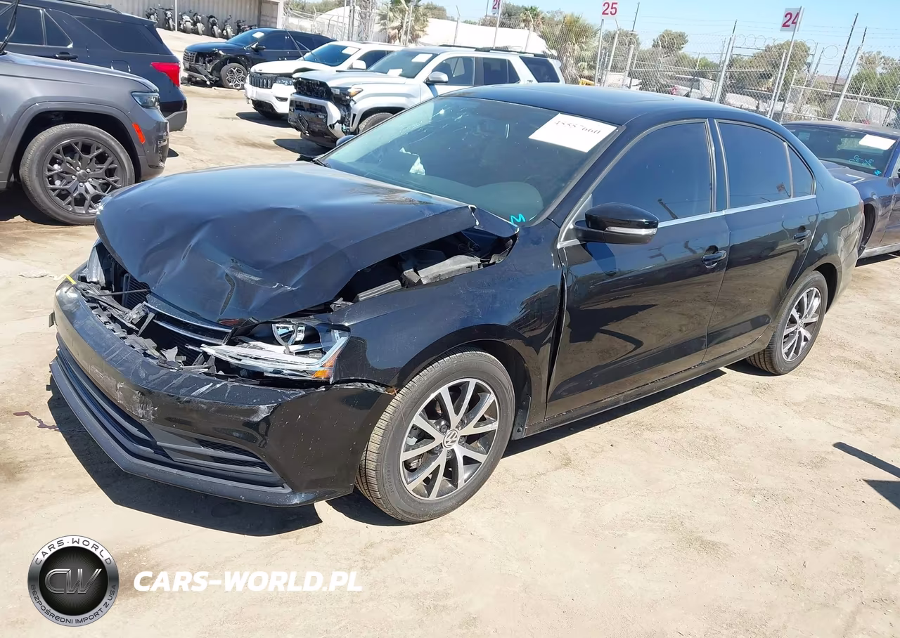 2017 Volkswagen Jetta 1.4T Se VIN:3VWDB7AJ8HM389827 - 2