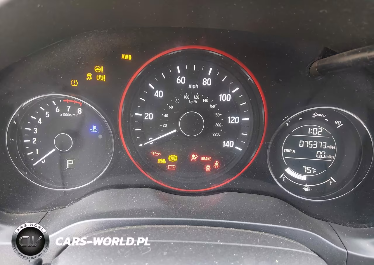2017 Honda Hr-V Lx VIN:3CZRU6H38HM726690 - 7
