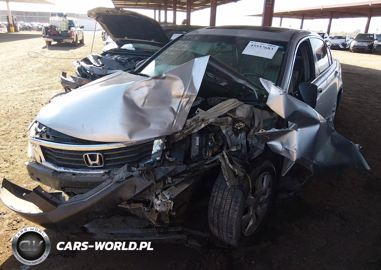 2008 Honda Accord 2.4 Ex-L VIN:1HGCP26888A122856 - 2