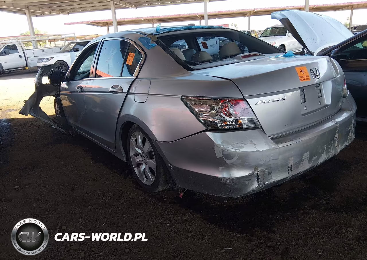 2008 Honda Accord 2.4 Ex-L VIN:1HGCP26888A122856 - 3