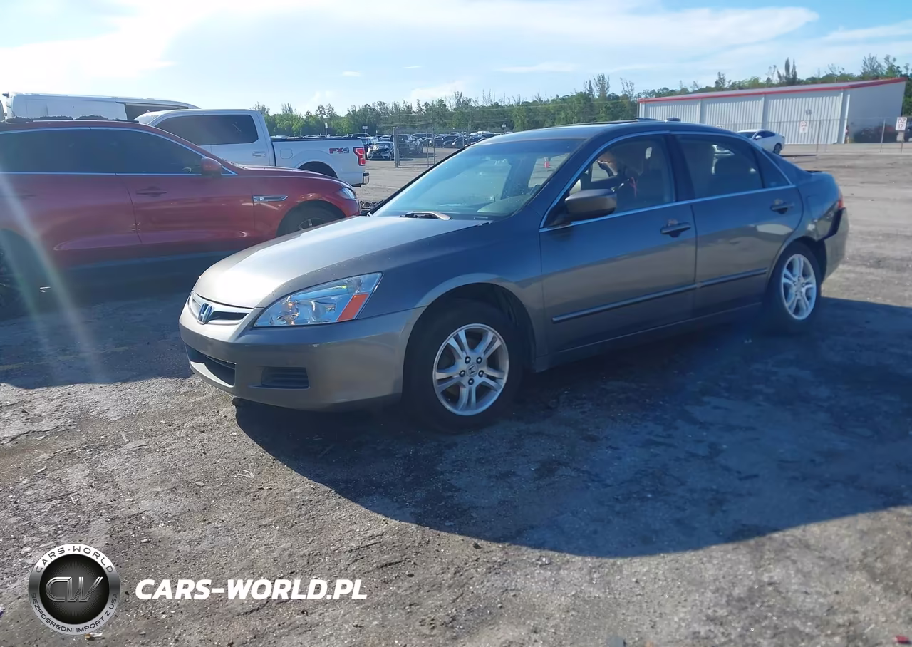 2007 Honda Accord 2.4 Ex VIN:1HGCM56837A117587 - 2