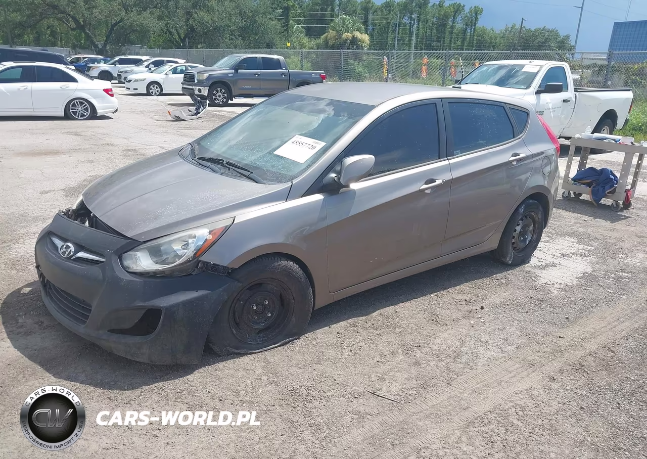 2014 Hyundai Accent Gs VIN:KMHCT5AE7EU145804 - 2