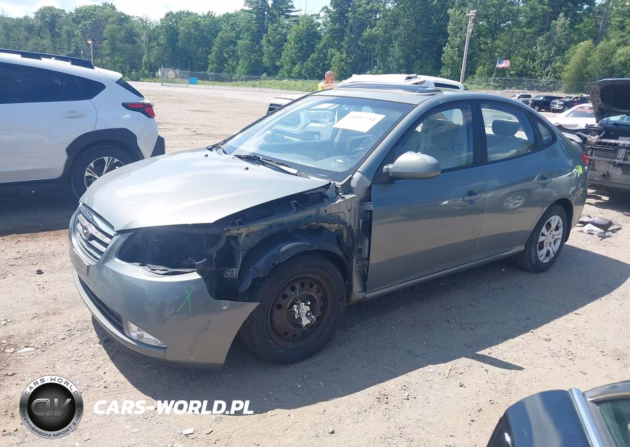 2009 Hyundai Elantra Gls VIN:KMHDU46D59U757937 - 2
