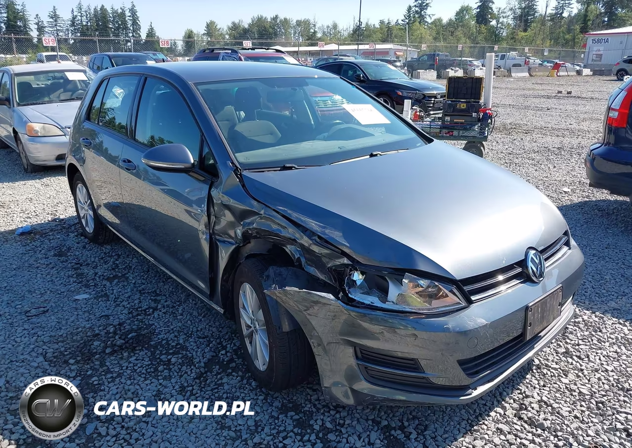2016 Volkswagen Golf Tsi S 4-Door VIN:3VW217AU3GM042411 - 1