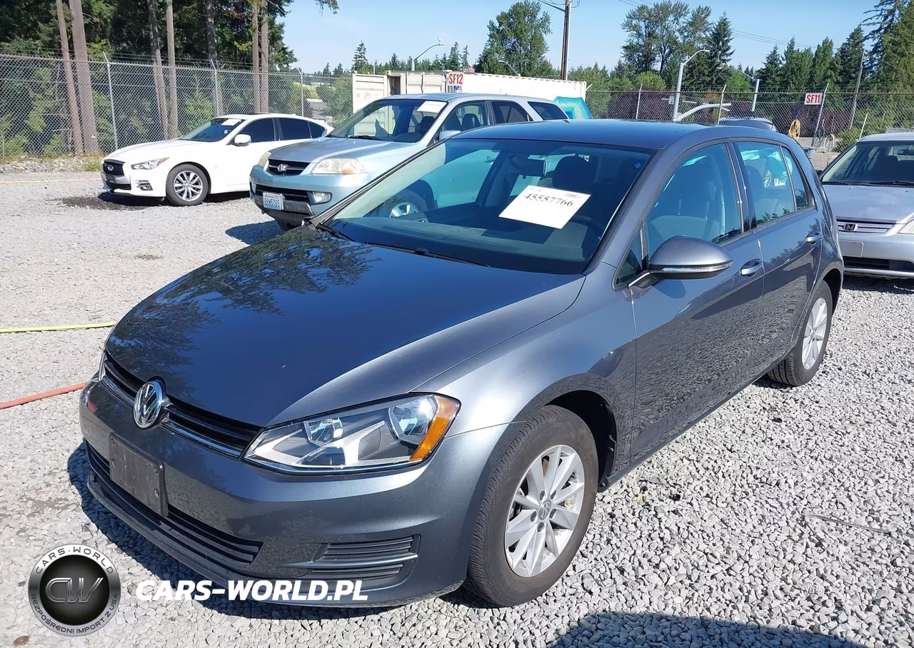 2016 Volkswagen Golf Tsi S 4-Door VIN:3VW217AU3GM042411 - 2