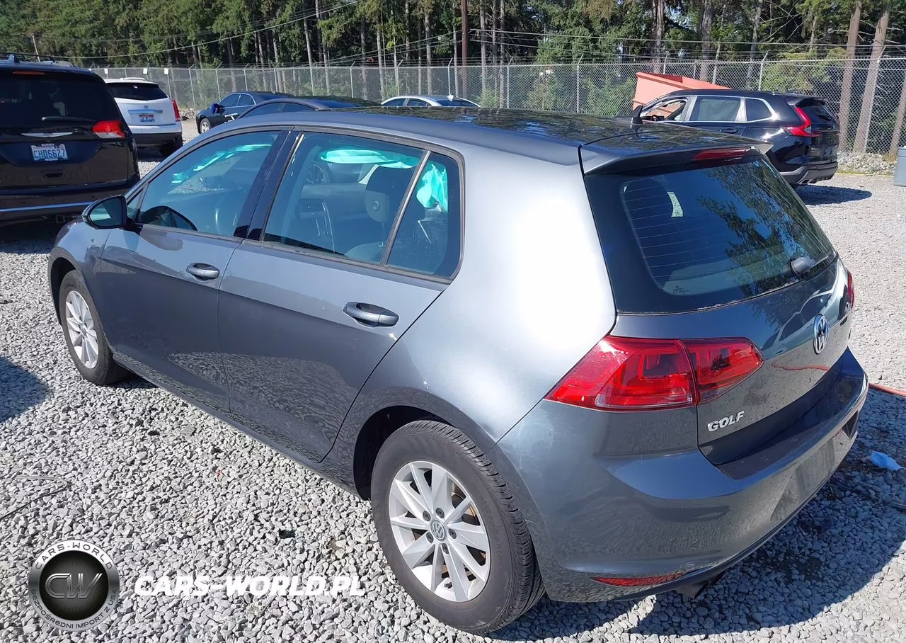 2016 Volkswagen Golf Tsi S 4-Door VIN:3VW217AU3GM042411 - 3