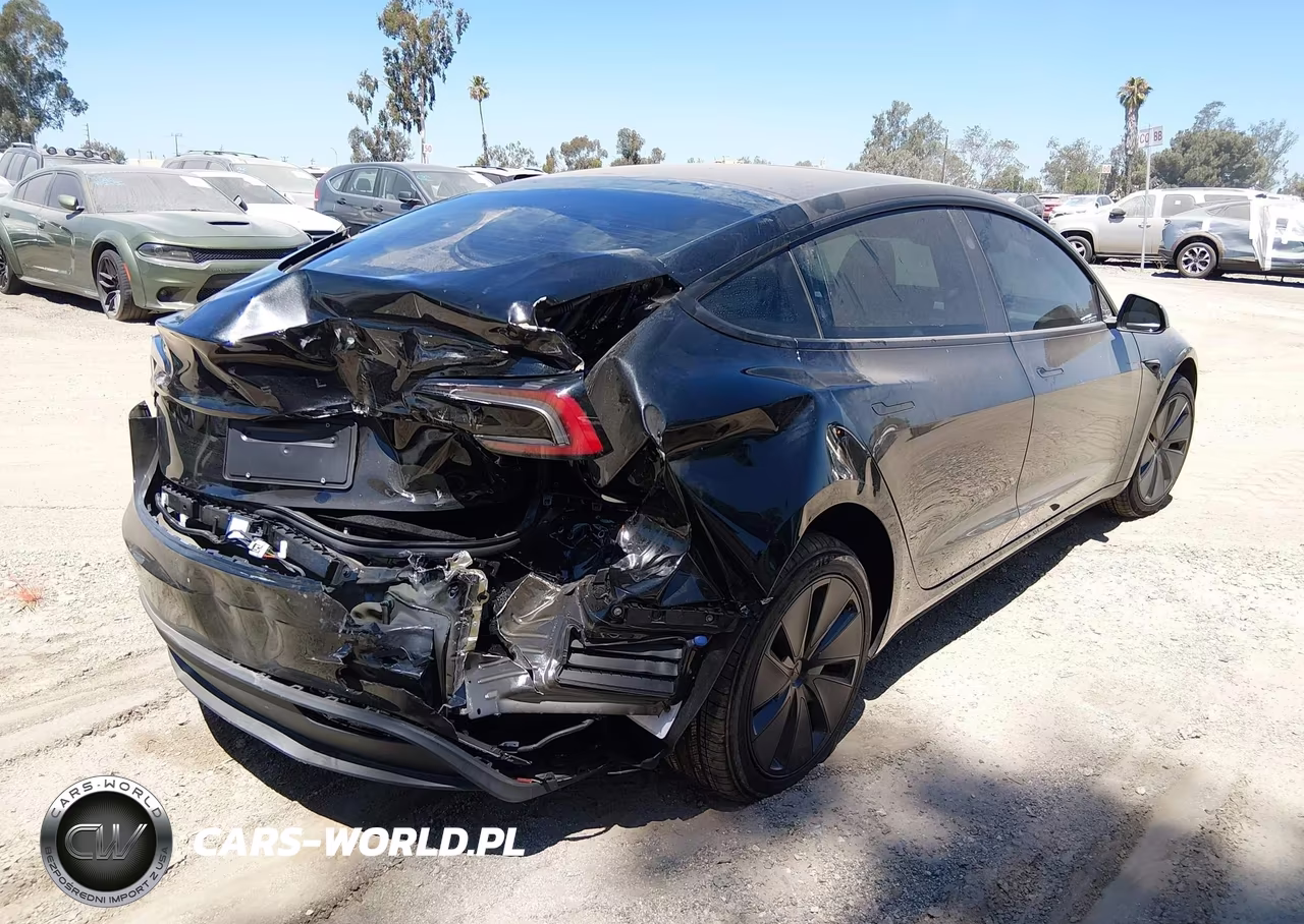 2026 Tesla Model 3 Premium Rear-Wheel Drive-Rear-Wheel Drive VIN:5YJ3E1EA3TF163009 - 4