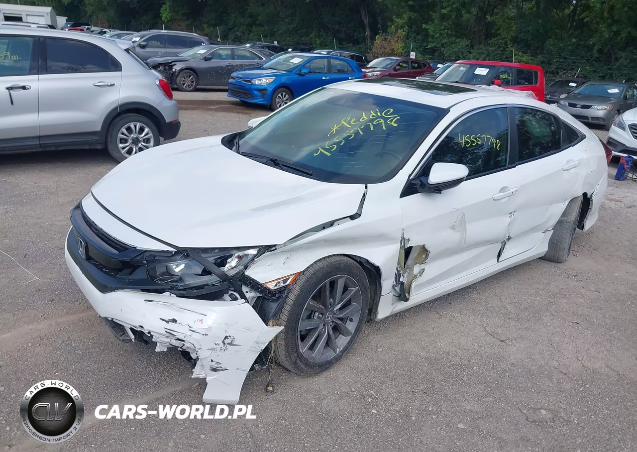 2019 Honda Civic Ex-L VIN:2HGFC1F71KH650936 - 2
