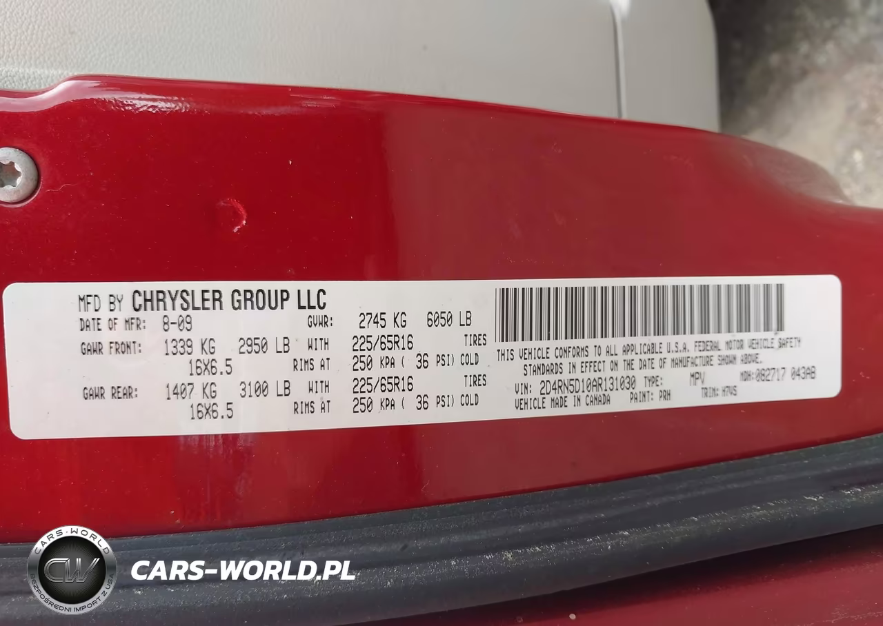 2010 Dodge Grand Caravan Sxt VIN:2D4RN5D10AR131030 - 9