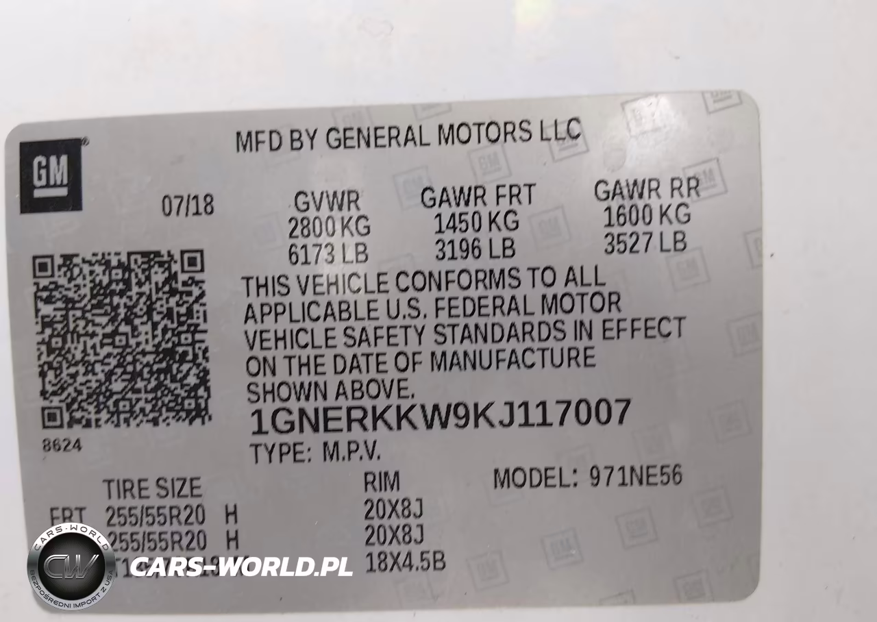 2019 Chevrolet Traverse Premier VIN:1GNERKKW9KJ117007 - 9