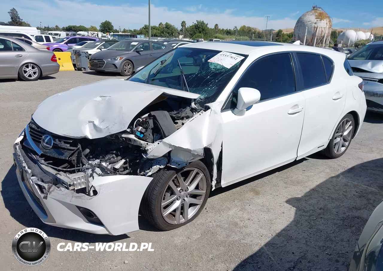 2014 Lexus Ct 200H VIN:JTHKD5BH4E2208468 - 2