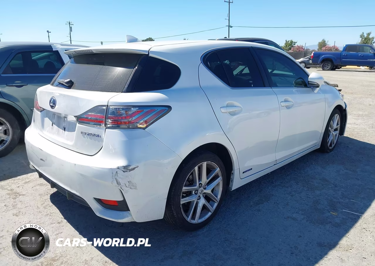2014 Lexus Ct 200H VIN:JTHKD5BH4E2208468 - 4