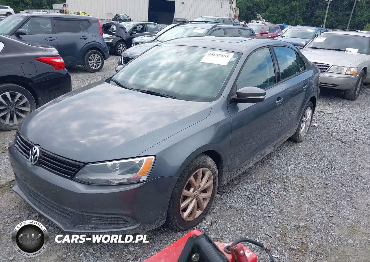 2011 Volkswagen Jetta 2.5L Se VIN:3VWDX7AJ7BM306607 - 2